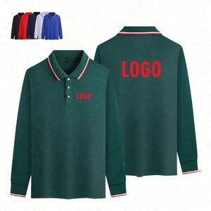 Camiseta de Algodón de la Mejor Calidad para Hombre, Manga Larga, Casual, Verano, Diseño Sólido, Tallas Grandes, Compresión, Venta al por Mayor, Unisex, Bordado - Product Image 1
