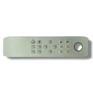 Nhà Máy Tùy Chỉnh Màu Sắc Silkscreen In Iso9001 Chứng Nhận Key Pad Đồ Họa Lớp Phủ Nút Bảng Điều Chỉnh Màng Bàn Phím Bàn Phím - Product Image 5
