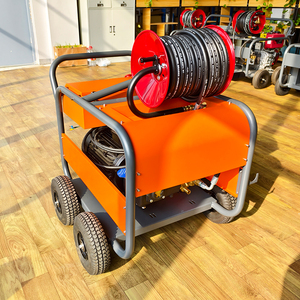Nueva Bomba Eléctrica Italiana Trifásica LC de 9.2KW, 170 bar, 30 lpm, Limpiador de Tuberías de Alta Presión, Limpieza de Tuberías de Alcantarillado, Alta Seguridad - Product Image 2