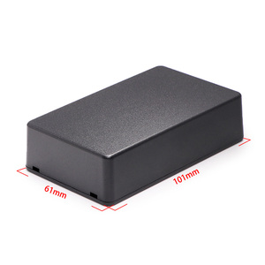 Boîte de jonction électronique à charnières en plastique ABS, indice de protection IP54, 101x61x26mm, personnalisable pour les compteurs, les batteries, utilisation en extérieur, noir, blanc, OEM - Product Image 5