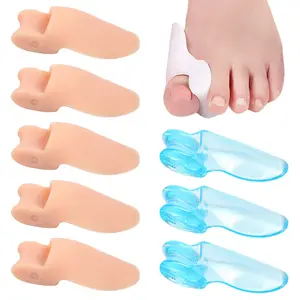Toe Separators specialized in a pair of silicone valgus a pair of toe separation Universal Size White