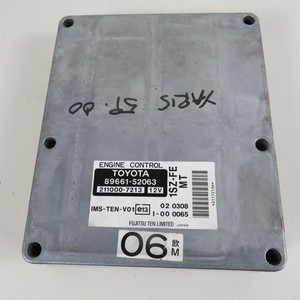 Unidad de control del motor ECU 89661-52063 Toyota Yaris Mk1 1999-2005 (28446 17A-4-A-3) - Product Image 1