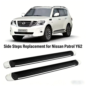 Pedane Laterali Sostitutive per Nissan Patrol Y62 Nerf Bar - Product Image 1