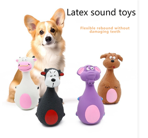 Giocattoli per Cani in TPR Resistente ai Morsi, Divertenti e Interattivi con Suono Squittente per Cuccioli - Product Image 2