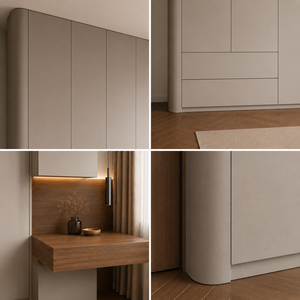 Armario <span class=keywords><strong>de</strong></span> Dormitorio en Forma <span class=keywords><strong>de</strong></span> L con 4 Puertas, Precio Directo <span class=keywords><strong>de</strong></span> Fábrica, Listo para Enviar, Organizador <span class=keywords><strong>de</strong></span> Armario Integrado - Product Image 3