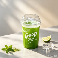 22oz 600ml Gelas Plastik Sekali Pakai Cetak Kustom Gelas PET Transparan untuk Minuman Dingin Bubble Tea Smoothie Jus Kedai Kopi