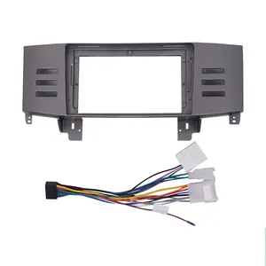 Car GPS Navigation Panel For Toyota REIZ 2005-2009 9 Inch Screen 2 Din Android Dashboard Radio Stereo Fascias Panel Frame