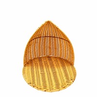 Panier de rangement de cuisine en PP tressé motif bambou, qualité alimentaire, étanche, facile à nettoyer, durable, fait main, écologique, pour le pain
