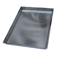 Plateau de cuisson perforé en acier inoxydable 304, plaque de cuisson en aluminium, plateau perforé en acier inoxydable pour la cuisson au four et le séchage
