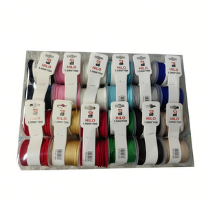 Corde en coton faite à la main 1,0*10m pour broderie au point de croix et travaux d'aiguille, artisanat brodé et produit fait main - Product Image 2