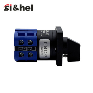 टिकाऊ प्लास्टिक से बने उपकरणों के लिए LW28-10/2 500a 690 बनाम ip21 360 रोटरी स्विच चयनकर्ता - Product Image 5