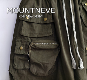 Pantaloncini Cargo da <span class=keywords><strong>Uomo</strong></span> in Denim Morbido, Taglie Forti, Mezzi Lunghi, Casual con Multi-Tasche per l'Estate - Product Image 6