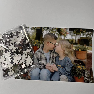 Puzzle personnalisé avec photo de dessin animé, puzzle en papier personnalisé, jouet éducatif DIY pour les personnes âgées - Cadeau mémorable pour les <span class=keywords><strong>parents</strong></span>/les grands-<span class=keywords><strong>parents</strong></span> HD - Product Image 1