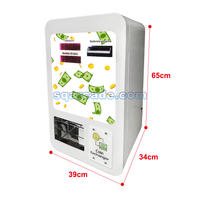 Machine de change de monnaie automatique personnalisée de marque Sq Arcade pour distributeurs automatiques, prise EU, prise en charge de l'anglais, OEM