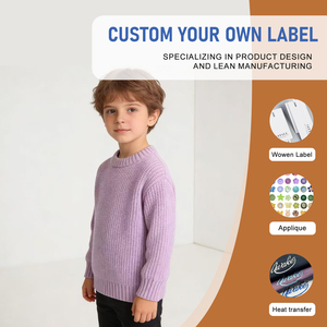 Maglioni per Bambini all'Ingrosso, Abbigliamento Invernale per Bambini, Maglieria Liscia Lavorata a Maglia per Ragazzi e Ragazze - Product Image 1
