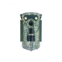 Caméra de surveillance de la faune 32MP 4K compatible solaire avec portée de détection PIR de 30m, image nocturne couleur, IP68 pour conditions météorologiques extrêmes