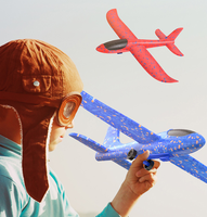 Vente chaude mousse catapulte avion lancer planeur pistolet amusant enfants interaction en plein air cadeaux jouets éducatifs 2023