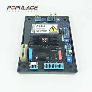 Régulateur de tension automatique (AVR) pour générateur diesel AS440A, monophasé AC avec condensateur rouge - Product Image 2