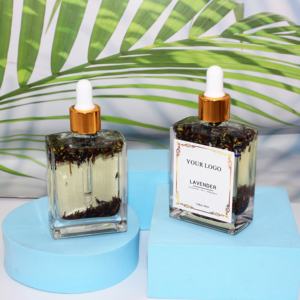 卸売りバルク保湿ローズマリーラベンダーヘアオイルラベンダーエッセンシャルオイル香りシマーボディオイルスキンヘアケア用 - Product Image 4