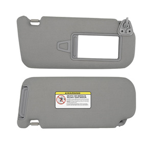 Pare-soleil Shengyou 85201-2H110-8M gris côté droit pour Hyundai Elantra 2007-2010, installation par clips. - Product Image 3