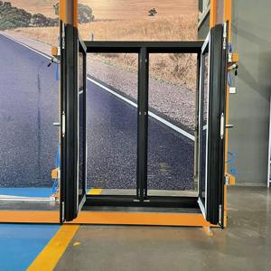 यूरोपीय मानक थर्मल ब्रेक एल्यूमीनियम ट्रिपल पेन विंडो ट्रिपल ग्लेज्ड विंडो - Product Image 3