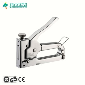 Pistola de Clavos Manual Multifuncional (5/32'')-8mm(5/16'') Ligera Cromada, Pistola de Grapas Manual JY607A - Product Image 1