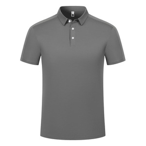 Camiseta Polo Promocional de Manga Corta, Color Sólido, Fibra de Poliéster, Azul Glaciar, para Uso Diario - Product Image 3