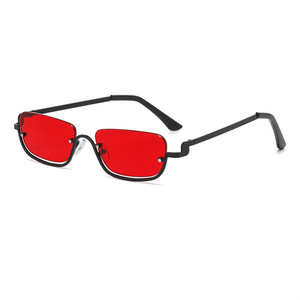 Jamie 871 Metal Sunglasses Gold Frame Square UV400 Unisex Fashion Sunshades - Product Image 2