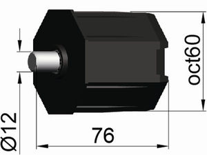 <span class=keywords><strong>Eje</strong></span> <span class=keywords><strong>de</strong></span> 60mm <span class=keywords><strong>de</strong></span> alta calidad para <span class=keywords><strong>persiana</strong></span> <span class=keywords><strong>enrollable</strong></span>, ventana y puerta - Product Image 2
