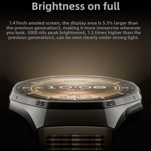 Hua-wei GT6 Pro 46mm, Smartwatch per la Salute Maschile con Monitoraggio ECG+SpO2, Display AMOLED da 1,47 Pollici, Chiamate Bluetooth e Impermeabilità 5ATM - Product Image 4