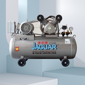 Compresor de Aire de Pistón Lubricado de Grado Industrial de 1.5Kw, Portátil, de Alta Tensión 380V, Antidesgaste, de Alta Capacidad, con Enfriamiento por Aire para Reparación de Neumáticos - Product Image 1