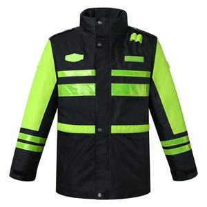 Grosir Jaket Kerja Keselamatan Musim Dingin Biru <span class=keywords><strong>Navy</strong></span> Tahan Air - Product Image 5