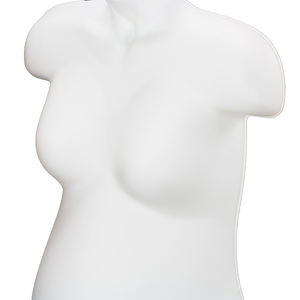 Maniquíes de medio cuerpo personalizados para mujeres embarazadas, ropa interior colgante de plástico PP, forma de vestido - Product Image 5