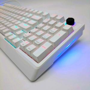 Factory Price 98 Keys Wired Game <b>Keyboard</b> Cool Orginal Gaming <b>Keyboard</b> Full Size Mechanical <b>Keyboard</b> With Knob - Product Image 5