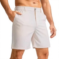 Shorts de golf pour hommes, fermeture à cordon, décontractés, haute élasticité, légers, séchage rapide, imperméables, sports de plein air, polyester/nylon