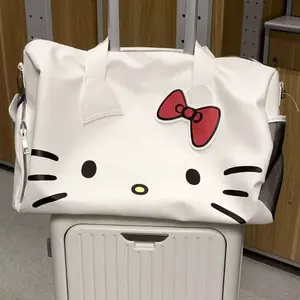 Sac de sport multifonction pour maman Sac de voyage à bandoulière Hello Kt Kitty Nappy Baby Carrier Diaper Bag For Mom