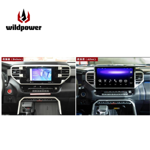 Pantalla de 13.3 Pulgadas para Toyota Tundra, Actualización de Gama Baja a Alta, Reproductor Multimedia con Navegación GPS <span class=keywords><strong>2022</strong></span>, Pantalla de Video, Estéreo para Auto - Product Image 4