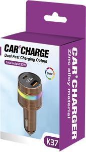 Nouvelle tendance <span class=keywords><strong>chargeur</strong></span> rapide de voiture USB à double sortie pour <span class=keywords><strong>iPhone</strong></span> <span class=keywords><strong>chargeur</strong></span> de voiture de téléphone portable électrique Pd Qc 65W 30W puissance de sortie OTP - Product Image 5