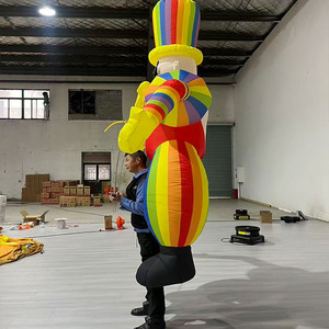 Disfraz de Mascota Inflable de Payaso, Ideal para Desfiles y Festivales, Aumenta la Visibilidad y la Diversión - Product Image 3