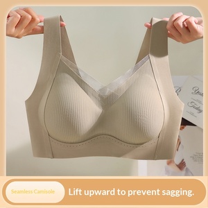 Logo Customization Ladies' Sexy Breathable Underwire-free Adjustable Anti-sagging Gathering <strong>Small</strong> <strong>Breast</strong> Shaping <strong>Bra</strong> - Product Image 2