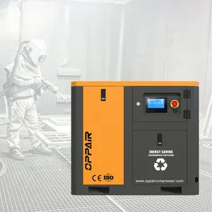 Geräuscharm und energie sparend 55kW 75 PS Oilless Industrial Rotary Screw Air Compressor mit hoher Leistung