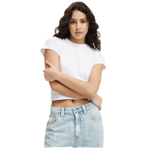 <span class=keywords><strong>T</strong></span>-<span class=keywords><strong>shirt</strong></span> in cotone bianco con Logo personalizzato per donne canotte bianche magliette per bambini magliette Casual estive - Product Image 4