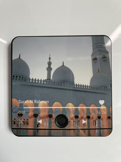 Hadj Music Fridge Magnet Mid East Quran Gifts Travel Souvenir for Muslim Mecca