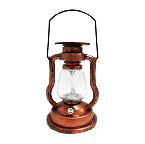 Lanterna Solare Vintage - Decorazione Rustica da <span class=keywords><strong>Giardino</strong></span>, Patio, Tavolo, a LED con Alimentazione Solare - Product Image 1