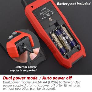 TASI TA503A Tachymètre laser numérique portable sans contact avec mémoire pour la mesure de la vitesse - Product Image 5