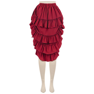 Vestir fiesta ropa gótica Europea americana mujer Steam Punk gótico <span class=keywords><strong>Victoria</strong></span> pirata volante abrigo falda disfraz - Product Image 4