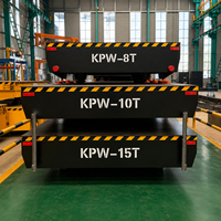 Carro Eléctrico de Plataforma Plana para el Transporte de Placas y Componentes en Talleres de Estructuras Metálicas