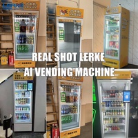 Máquina Expendedora de Autoservicio con Doble Puerta para Recogida, Frutas Frescas, Alimentos Saludables, Ensaladas, Bebidas, con SDK Inteligente y Gestión Basada en la Nube