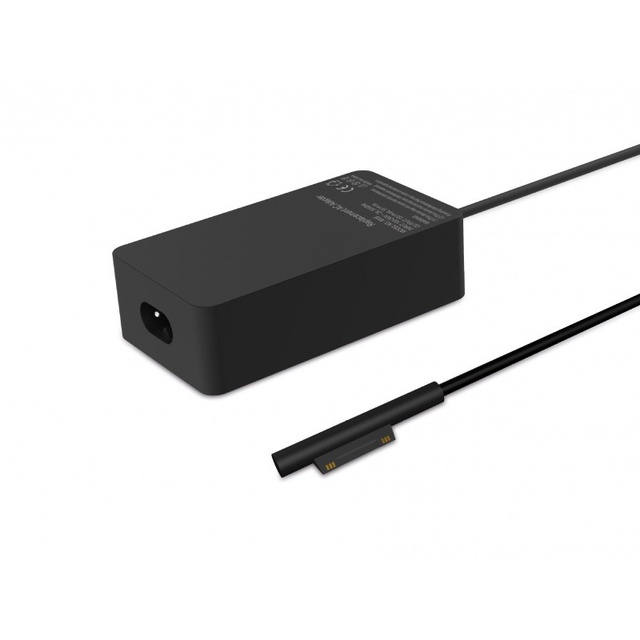 65W Black Laptop Surface Pro Charger Compatible with Microsoft Surface Pro 10/9/8+/7-3/X