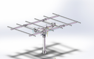 6kw 12kw <b>Panels</b> Kit Double System Completed Systems <b>Key</b> Components of Sun Tracking Dual Axis Solar Trackers - Product Image 3